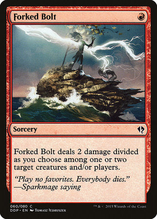 Forked Bolt [Duel Decks: Zendikar vs. Eldrazi] | Exor Games New Glasgow