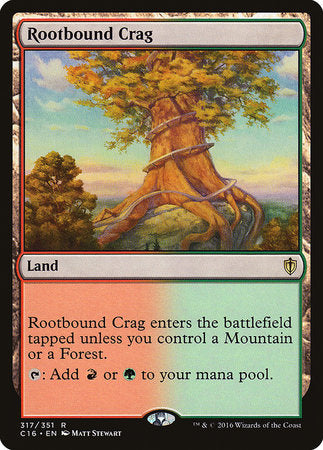 Rootbound Crag [Commander 2016] | Exor Games New Glasgow