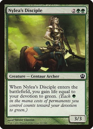 Nylea's Disciple [Theros] | Exor Games New Glasgow
