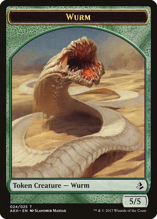 Wurm Token [Amonkhet Tokens] | Exor Games New Glasgow