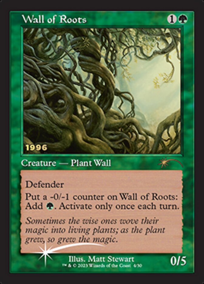 Wall of Roots [30th Anniversary Promos] | Exor Games New Glasgow