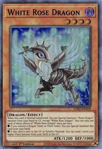 White Rose Dragon (Green) [LDS2-EN109] Ultra Rare | Exor Games New Glasgow