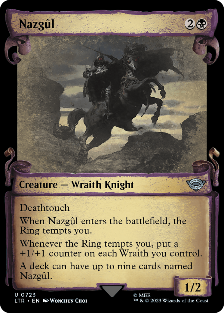 Nazgul (0723) [The Lord of the Rings: Tales of Middle-Earth Showcase Scrolls] | Exor Games New Glasgow