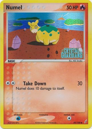 Numel (59/100) (Stamped) [EX: Crystal Guardians] | Exor Games New Glasgow