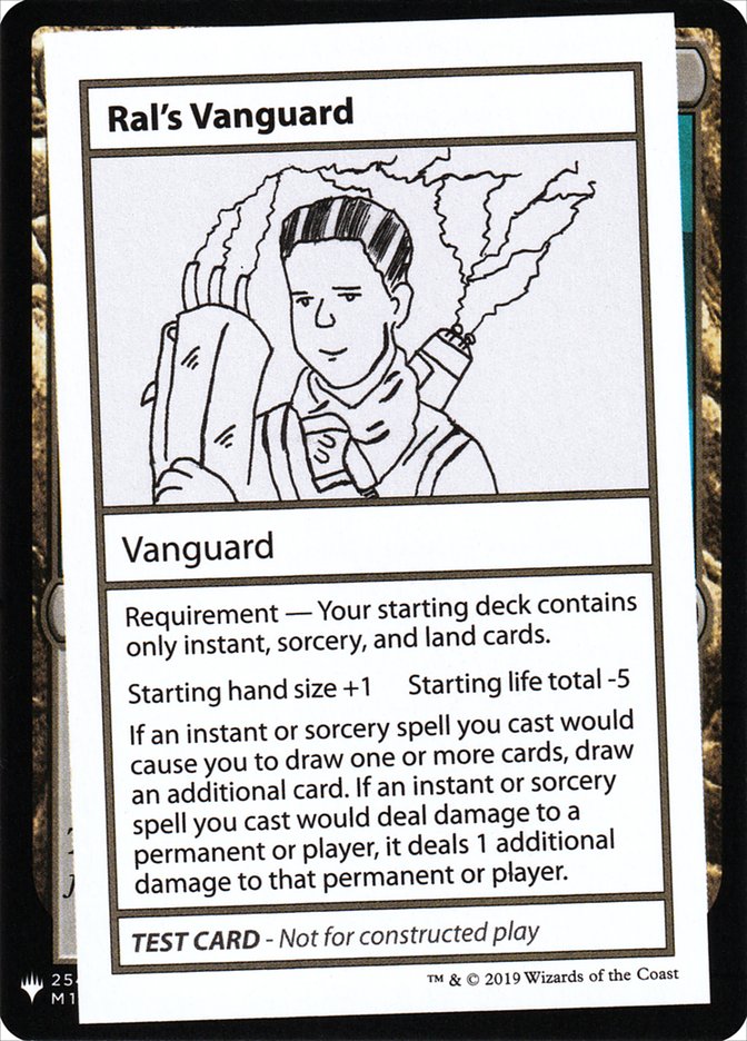 Ral's Vanguard [Mystery Booster Playtest Cards] | Exor Games New Glasgow