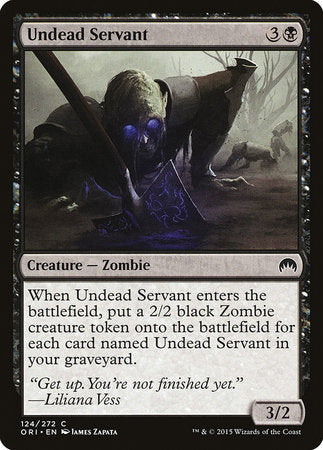 Undead Servant [Magic Origins] | Exor Games New Glasgow