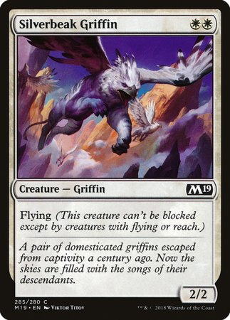 Silverbeak Griffin [Core Set 2019] | Exor Games New Glasgow