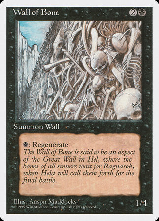 Wall of Bone [Fourth Edition] | Exor Games New Glasgow