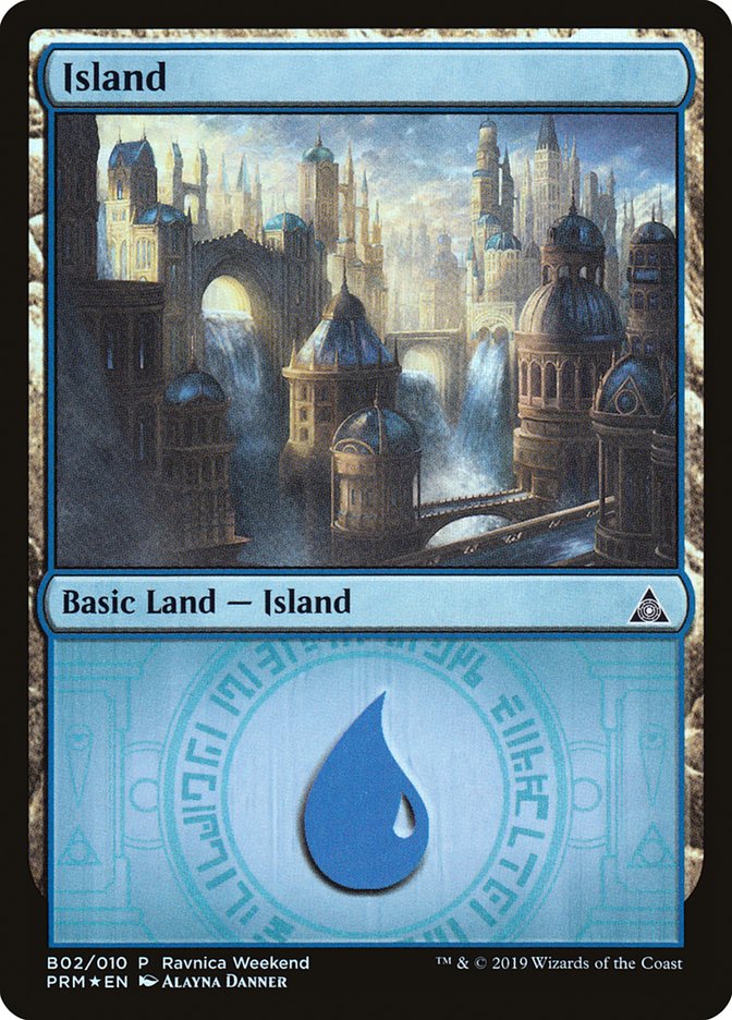 Island (B02) [Ravnica Allegiance Guild Kit] | Exor Games New Glasgow