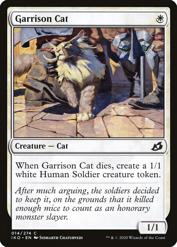 Garrison Cat [Ikoria: Lair of Behemoths] | Exor Games New Glasgow