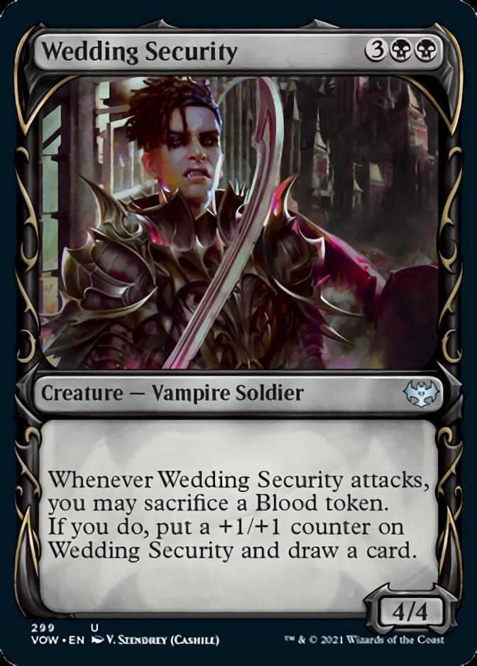 Wedding Security (Showcase Fang Frame) [Innistrad: Crimson Vow] | Exor Games New Glasgow