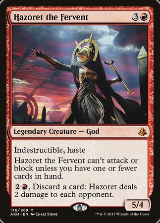 Hazoret the Fervent [Amonkhet] | Exor Games New Glasgow