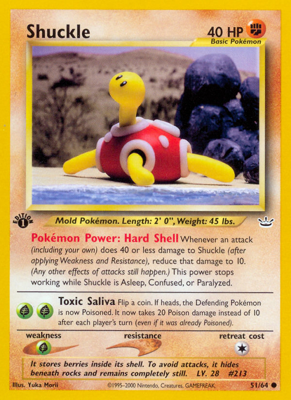 Shuckle (51/64) [Neo Revelation 1st Edition] | Exor Games New Glasgow