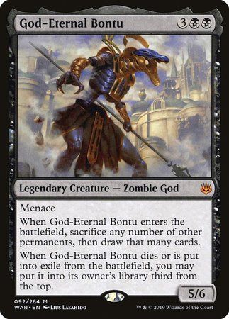 God-Eternal Bontu [War of the Spark] | Exor Games New Glasgow