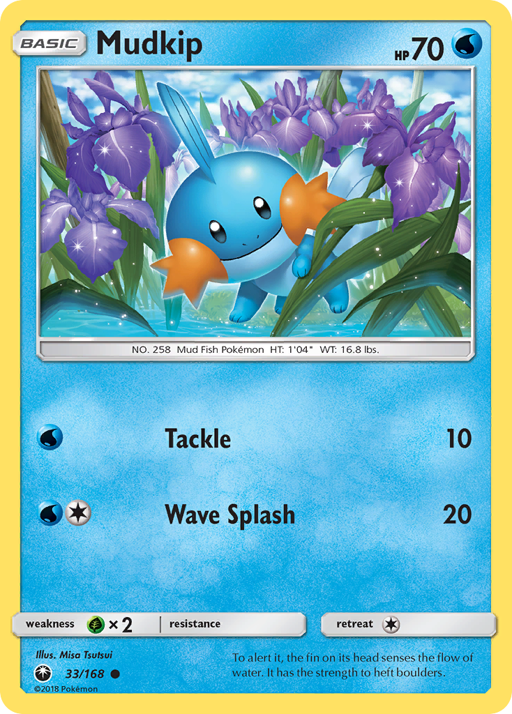 Mudkip (33/168) [Sun & Moon: Celestial Storm] | Exor Games New Glasgow