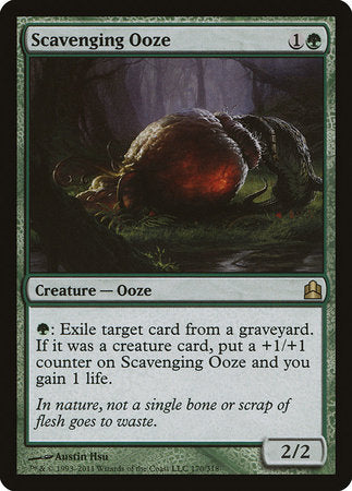 Scavenging Ooze [Commander 2011] | Exor Games New Glasgow