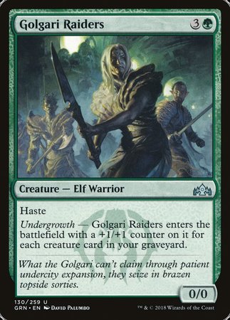 Golgari Raiders [Guilds of Ravnica] | Exor Games New Glasgow