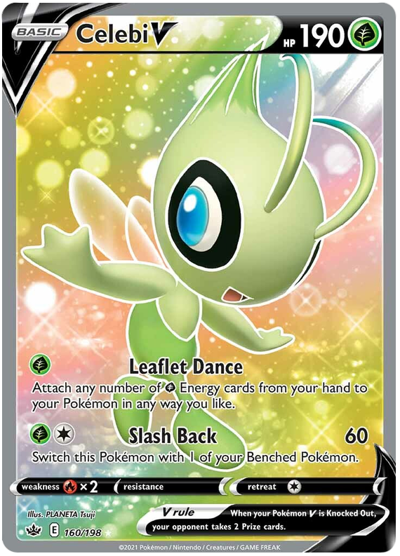 Celebi V (160/198) [Sword & Shield: Chilling Reign] | Exor Games New Glasgow