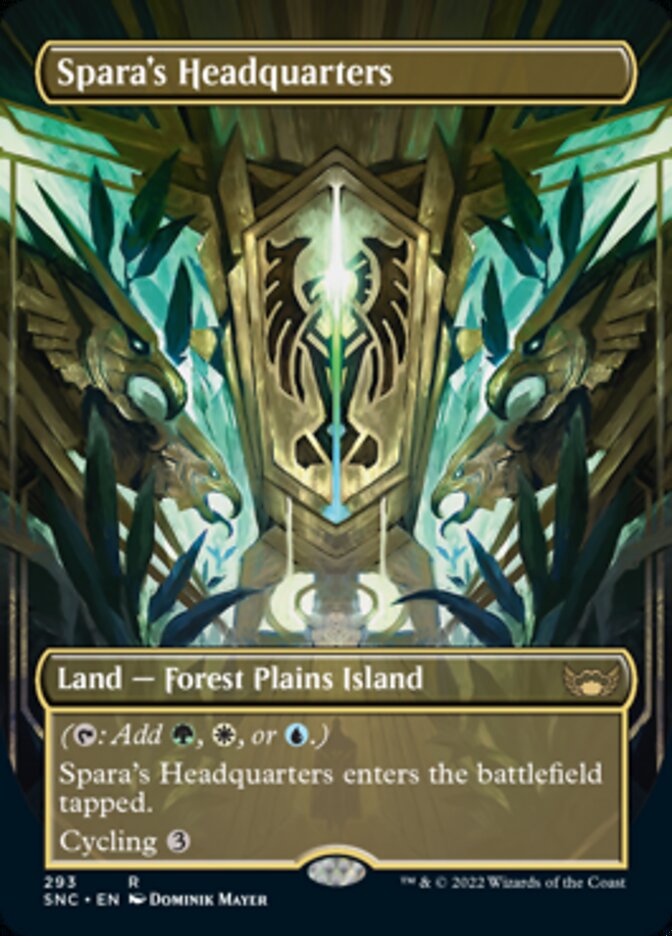 Spara's Headquarters (Borderless Alternate Art) [Streets of New Capenna] | Exor Games New Glasgow