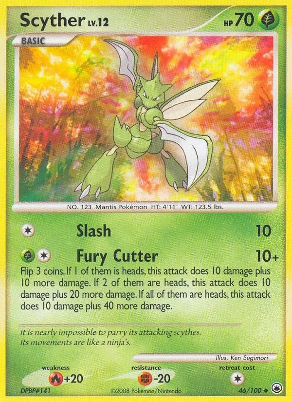 Scyther (46/100) [Diamond & Pearl: Majestic Dawn] | Exor Games New Glasgow