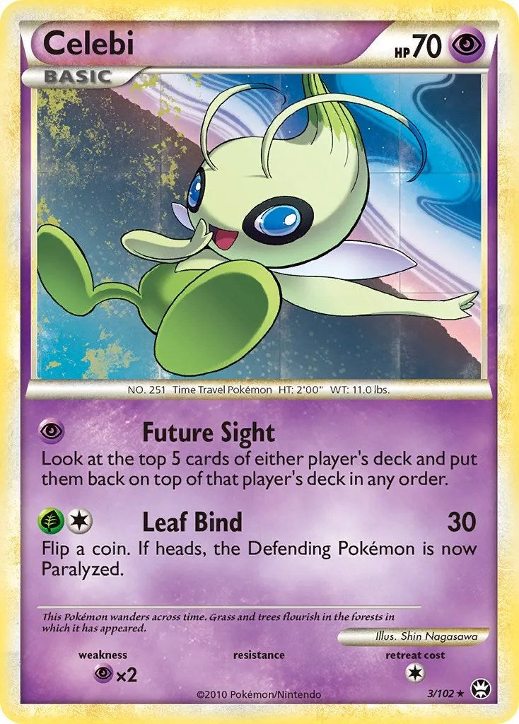 Celebi (3/102) (Movie Exclusive) [HeartGold & SoulSilver: Triumphant] | Exor Games New Glasgow