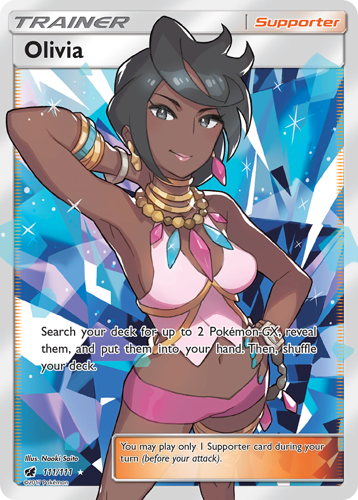 Olivia (111/111) [Sun & Moon: Crimson Invasion] | Exor Games New Glasgow