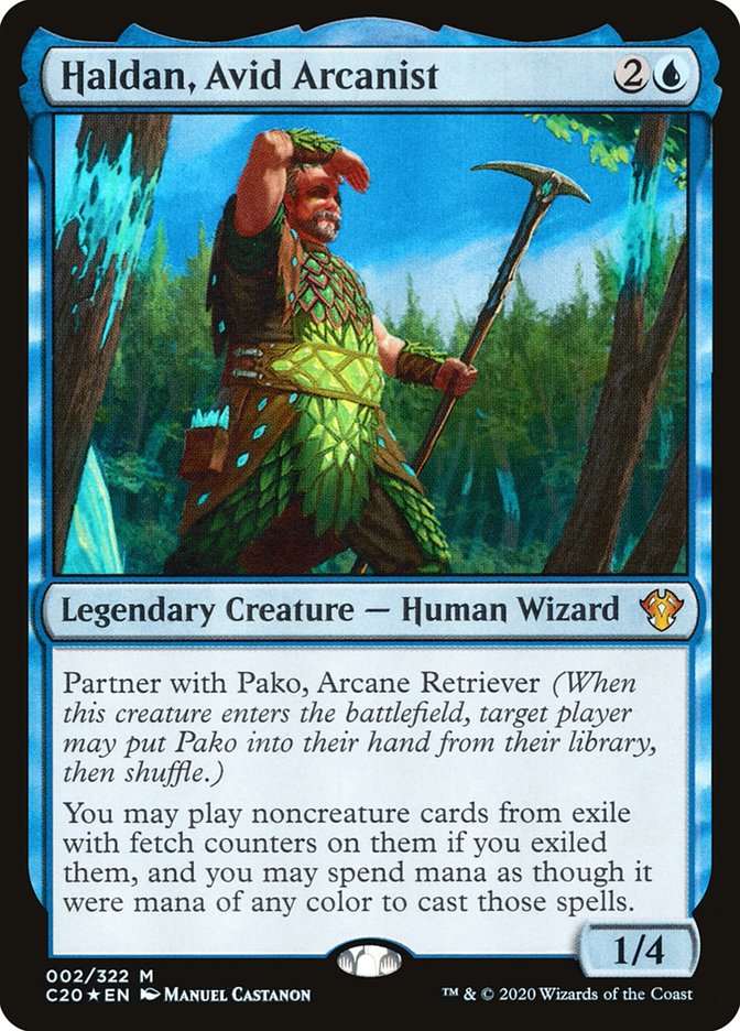 Haldan, Avid Arcanist [Commander 2020] | Exor Games New Glasgow
