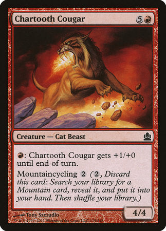 Chartooth Cougar [Commander 2011] | Exor Games New Glasgow