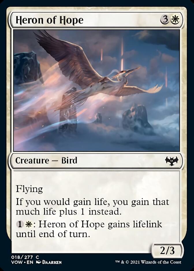 Heron of Hope [Innistrad: Crimson Vow] | Exor Games New Glasgow