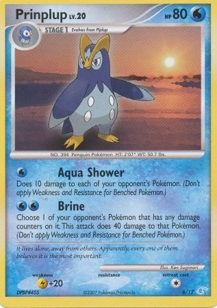 Prinplup (6/12) [Diamond & Pearl: Trainer Kit - Manaphy] | Exor Games New Glasgow