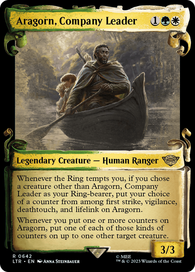 Aragorn, Company Leader [The Lord of the Rings: Tales of Middle-Earth Showcase Scrolls] | Exor Games New Glasgow