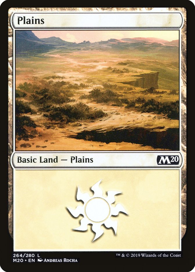 Plains (#264) [Core Set 2020] | Exor Games New Glasgow