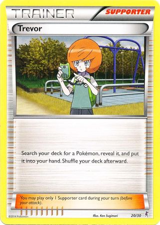 Trevor (20/30) [XY: Trainer Kit 1 - Bisharp] | Exor Games New Glasgow