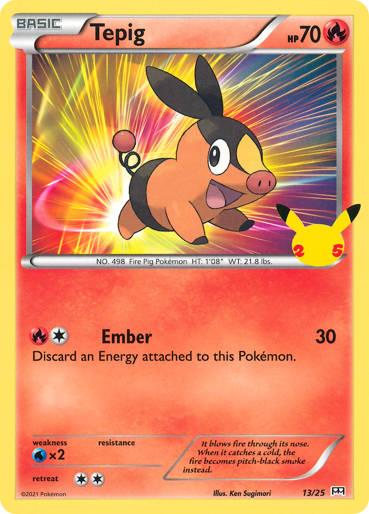 Tepig (13/25) [McDonald's 25th Anniversary] | Exor Games New Glasgow