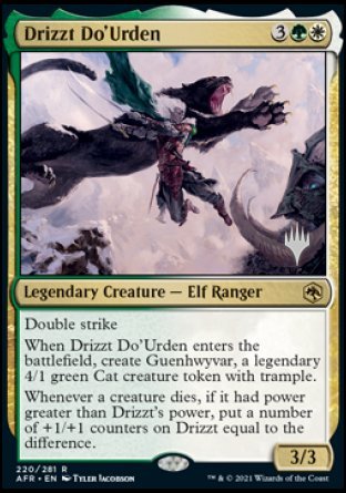 Drizzt Do'Urden (Promo Pack) [Dungeons & Dragons: Adventures in the Forgotten Realms Promos] | Exor Games New Glasgow