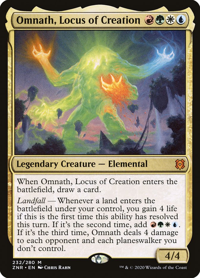 Omnath, Locus of Creation [Zendikar Rising] | Exor Games New Glasgow