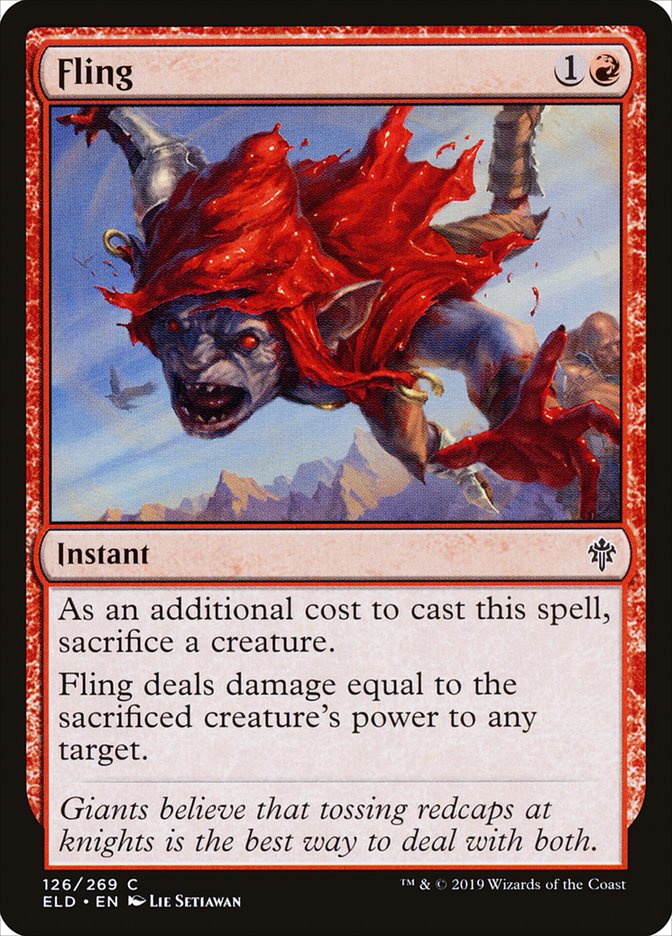 Fling [Throne of Eldraine] | Exor Games New Glasgow