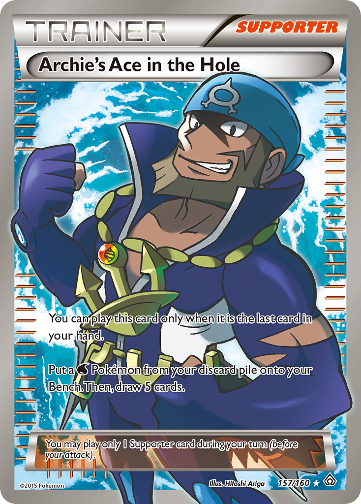 Archie's Ace in the Hole (157/160) [XY: Primal Clash] | Exor Games New Glasgow