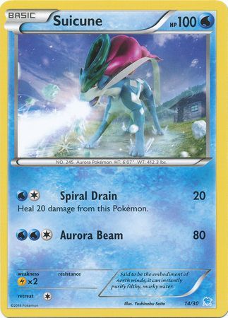 Suicune (14/30) [XY: Trainer Kit 3 - Suicune] | Exor Games New Glasgow