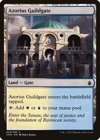 Azorius Guildgate [Commander Anthology] | Exor Games New Glasgow