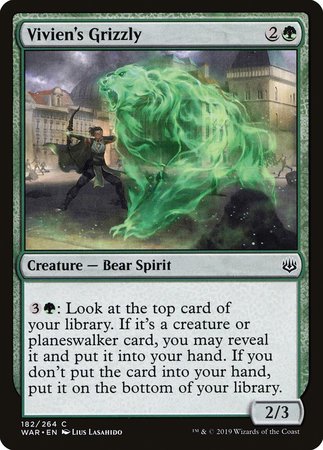Vivien's Grizzly [War of the Spark] | Exor Games New Glasgow