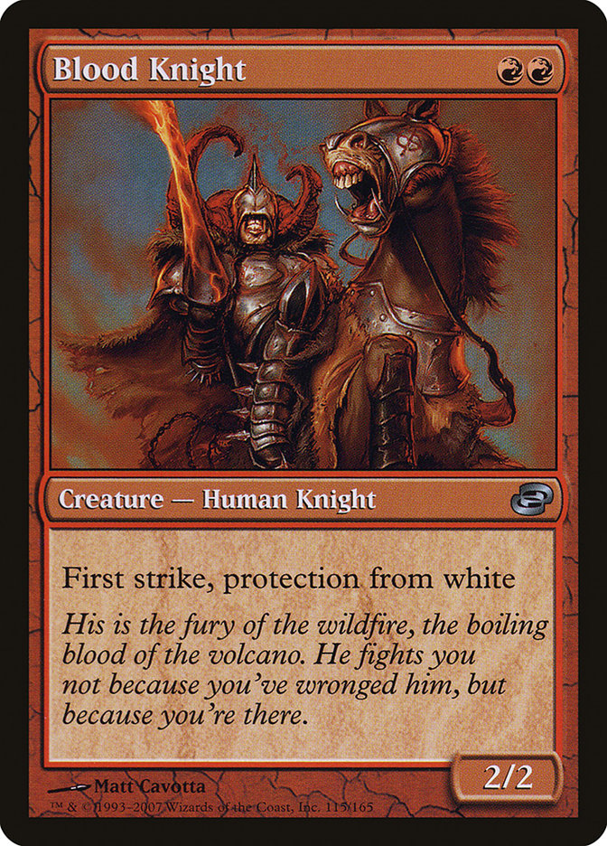 Blood Knight [Planar Chaos] | Exor Games New Glasgow