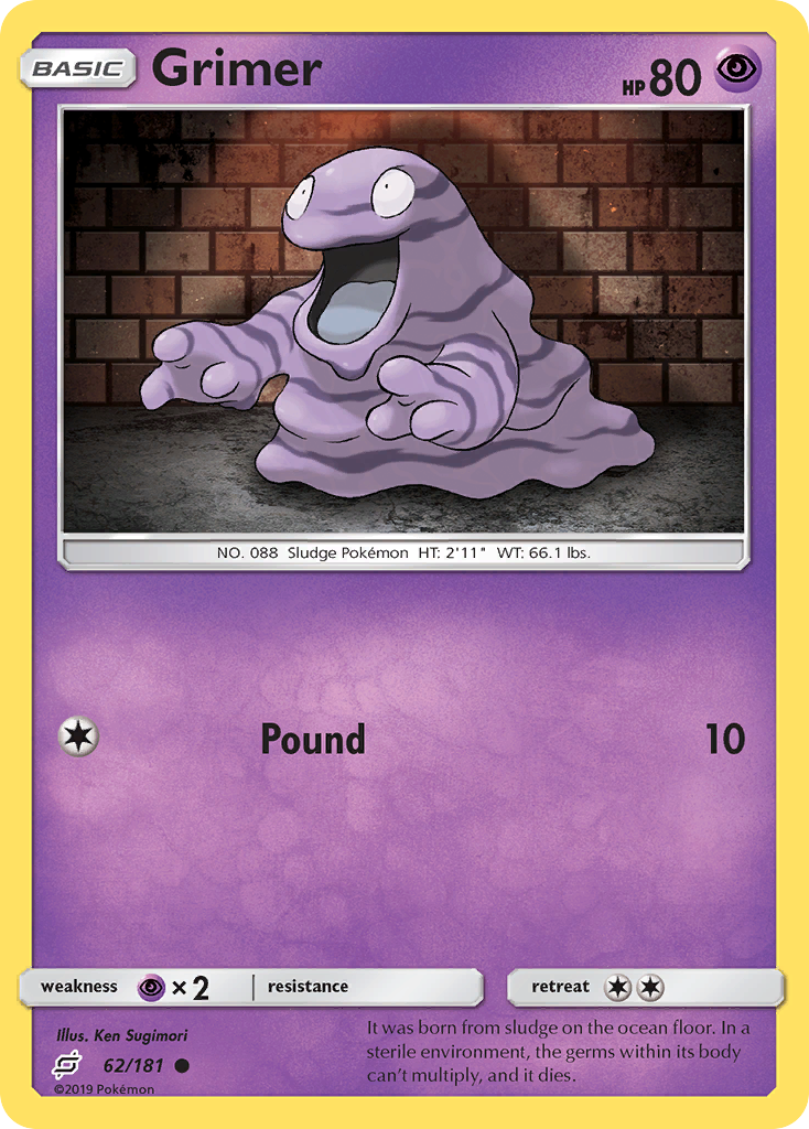 Grimer (62/181) [Sun & Moon: Team Up] | Exor Games New Glasgow