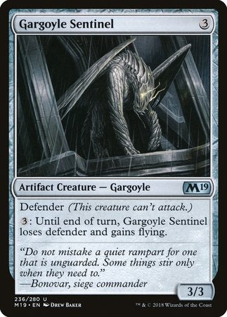 Gargoyle Sentinel [Core Set 2019] | Exor Games New Glasgow