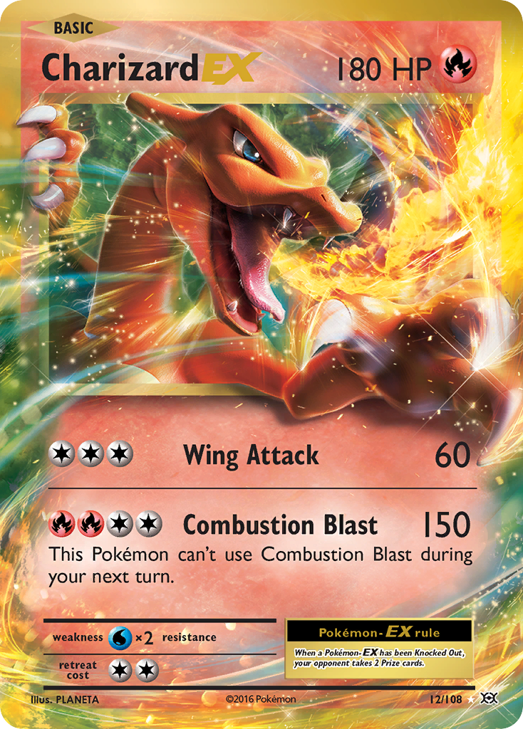 Charizard EX (12/108) [XY: Evolutions] | Exor Games New Glasgow