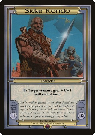 Sidar Kondo (Oversize) [Vanguard Series] | Exor Games New Glasgow