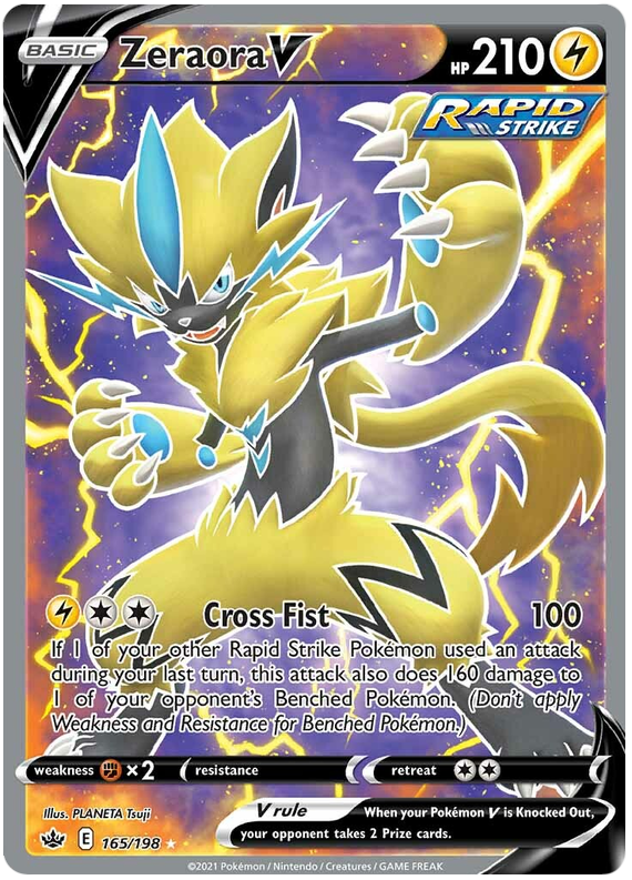 Zeraora V (165/198) [Sword & Shield: Chilling Reign] | Exor Games New Glasgow