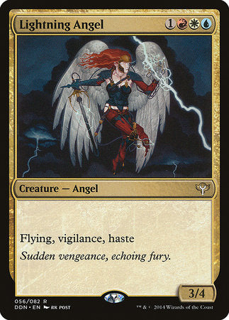 Lightning Angel [Duel Decks: Speed vs. Cunning] | Exor Games New Glasgow