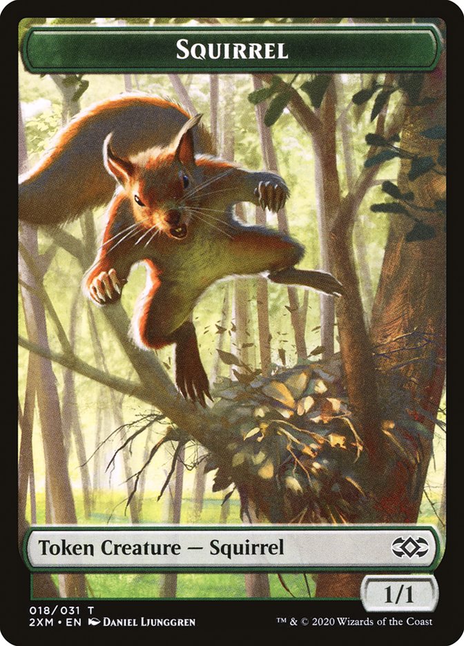 Squirrel Token [Double Masters] | Exor Games New Glasgow