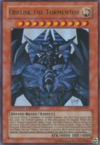 Obelisk the Tormentor [JUMP-EN037] Ultra Rare | Exor Games New Glasgow